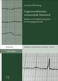 Cover: Gegenwartsliteraturwissenschaft, historisch - Hirzel