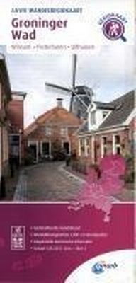 Abbildung von: Groninger Wad: Winsum-Pieterburen-Uithuizen region map - ANWB BV, Netherlands