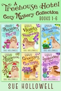 Cover: Treehouse Hotel Cozy Mystery Collection (Books 1 - 6) - Sue Hollowell