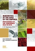 Cover: Minorities at the Edge of the Empires - Parthenon Verlag