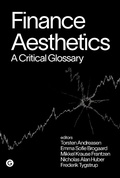 Cover: Finance Aesthetics - Goldsmiths Press