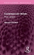 Cover: Contemporary Britain - Routledge