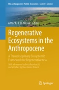 Cover: Regenerative Ecosystems in the Anthropocene - Springer