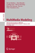 Cover: MultiMedia Modeling - Springer