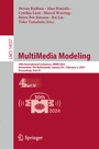 Cover: MultiMedia Modeling - Springer