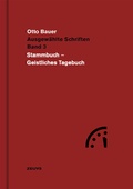 Cover: Otto Bauer, Stammbuch - Geistliches Tagebuch - ZEUYS BOOKS