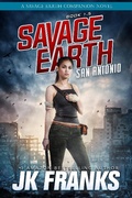Cover: San Antonio (Savage Earth) - JK Franks