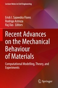 Cover: Recent Advances on the Mechanical Behaviour of Materials - Springer