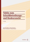 Cover: Tafeln zum Schuldbetreibungs- und Konkursrecht - Schulthess Juristische Medien