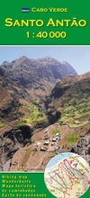 Cover: Cabo Verde: Santo Ant&atilde;o (Antao) 1:40000 - AB Kartenverlag