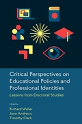Cover: Critical Perspectives on Educational Policies and Professional Identities - Emerald Publishing Limited