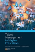 Cover: Talent Management in Higher Education - Emerald Publishing Limited