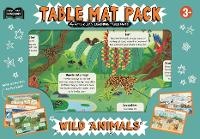 Enlarge image Cover: First Time Learning Wild Animals Table Mat Pack - Igloo Books
