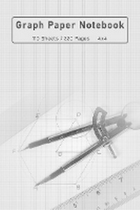 Abbildung von: Graph Paper Notebook for Engineering, Drafting, Math, 4x4, 220 pages 2023 - Brink Publishing