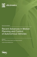 Cover: Recent Advances in Motion Planning and Control of Autonomous Vehicles - MDPI AG