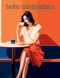Cover: Boho Minimalism - A Fashion Coloring Book - Enchanted Tones