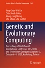 Cover: Genetic and Evolutionary Computing - Springer