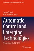 Cover: Automatic Control and Emerging Technologies - Springer