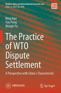 Abbildung von: The Practice of WTO Dispute Settlement - Springer