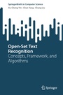 Cover: Open-Set Text Recognition - Springer