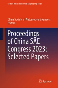 Abbildung von: Proceedings of China SAE Congress 2023: Selected Papers - Springer
