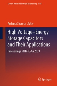 Enlarge image Cover: High Voltage-Energy Storage Capacitors and Their Applications - Springer