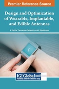 Cover: Design and Optimization of Wearable, Implantable, and Edible Antennas - IGI Global