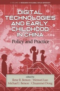 Cover: Digital Technologies and Early Childhood in China - Information Age Publishing