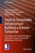Cover: Smart & Sustainable Infrastructure: Building a Greener Tomorrow - Springer