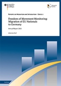 Cover: Freedom of Movement Monitoring: Migration of EU Nationals to Germany - Bundesamt f&uuml;r Migration und Fl&uuml;chtlinge