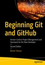 Cover: Beginning Git and GitHub - APress