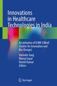 Abbildung von: Innovations in Healthcare Technologies in India - Springer