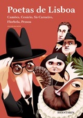 Cover: Poetas de Lisboa. Cam&otilde;es, Ces&aacute;rio, S&aacute;-Carneiro, Florbela, Pessoa - Shantarin
