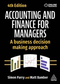 Cover: Accounting and Finance for Managers - Kogan Page Ltd