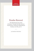 Cover: Paradise Restored - American Philosophical Society Press
