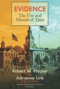 Cover: Evidence - American Philosophical Society Press