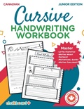 Cover: Junior Cursive Handwriting Workbook - Chalkboard Publishing Inc