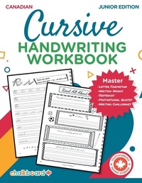 Enlarge image Cover: Junior Cursive Handwriting Workbook - Chalkboard Publishing Inc