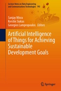 Cover: Artificial Intelligence of Things for Achieving Sustainable Development Goals - Springer