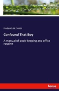 Cover: Confound That Boy - Hansebooks