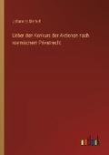Cover: Ueber den Konkurs der Aktionen nach roemischem Privatrecht - Outlook Verlag