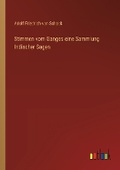 Cover: Stimmen vom Ganges eine Sammlung Indischer Sagen - Outlook Verlag