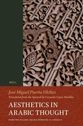 Cover: Aesthetics in Arabic Thought - Brill