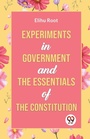 Cover: Experiments in Government and the Essentials of the Constitution - Double 9 Books LLP