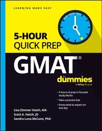 Enlarge image Cover: GMAT 5-Hour Quick Prep For Dummies - Wiley