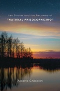 Cover: Leo Strauss and the Recovery of "Natural Philosophizing" - State University of New York Press