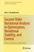 Cover: Second-Order Variational Analysis in Optimization, Variational Stability, and Control - Springer