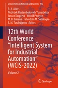 Cover: 12th World Conference "Intelligent System for Industrial Automation" (WCIS-2022) - Springer