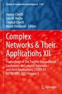 Cover: Complex Networks & Their Applications XII - Springer