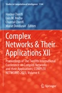 Cover: Complex Networks & Their Applications XII - Springer